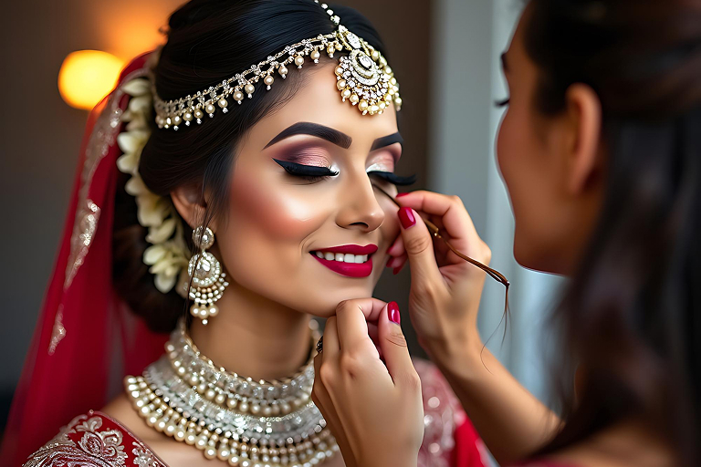 Engagement makeup service in Perth